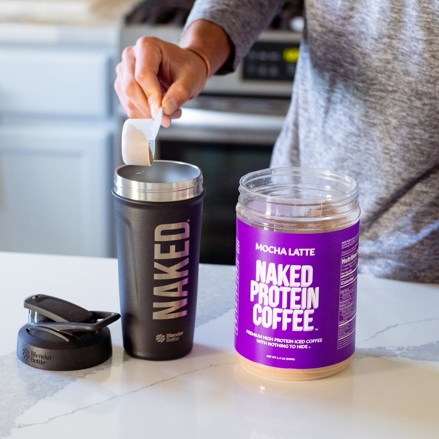 Mocha Latte Protein Iced Coffee - Mocha Latte | Everyday Fitness Nutrition