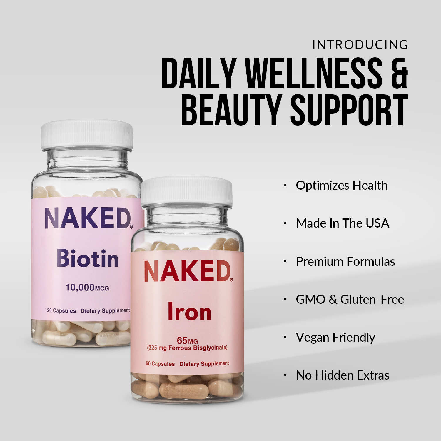 Daily Biotin Supplement - Biotin | Everyday Fitness Nutrition