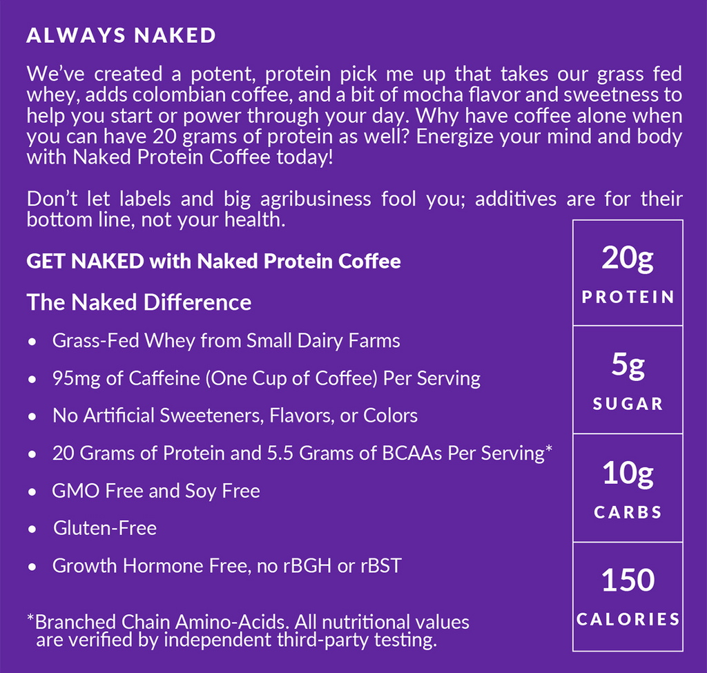 Mocha Latte Protein Iced Coffee - Mocha Latte | Everyday Fitness Nutrition
