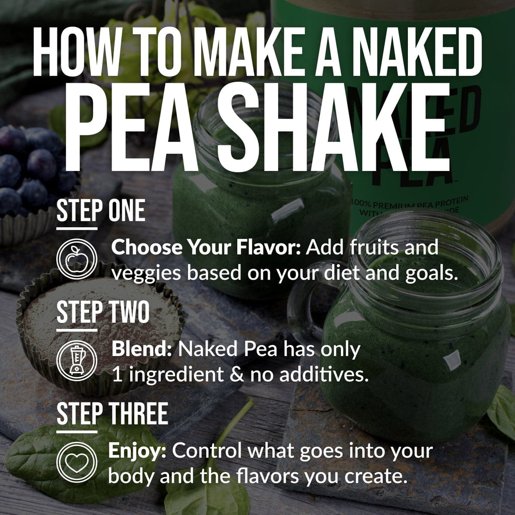 Pea Protein Powder 1lb - Unflavored | Pure Plant Powered Workout Fuel