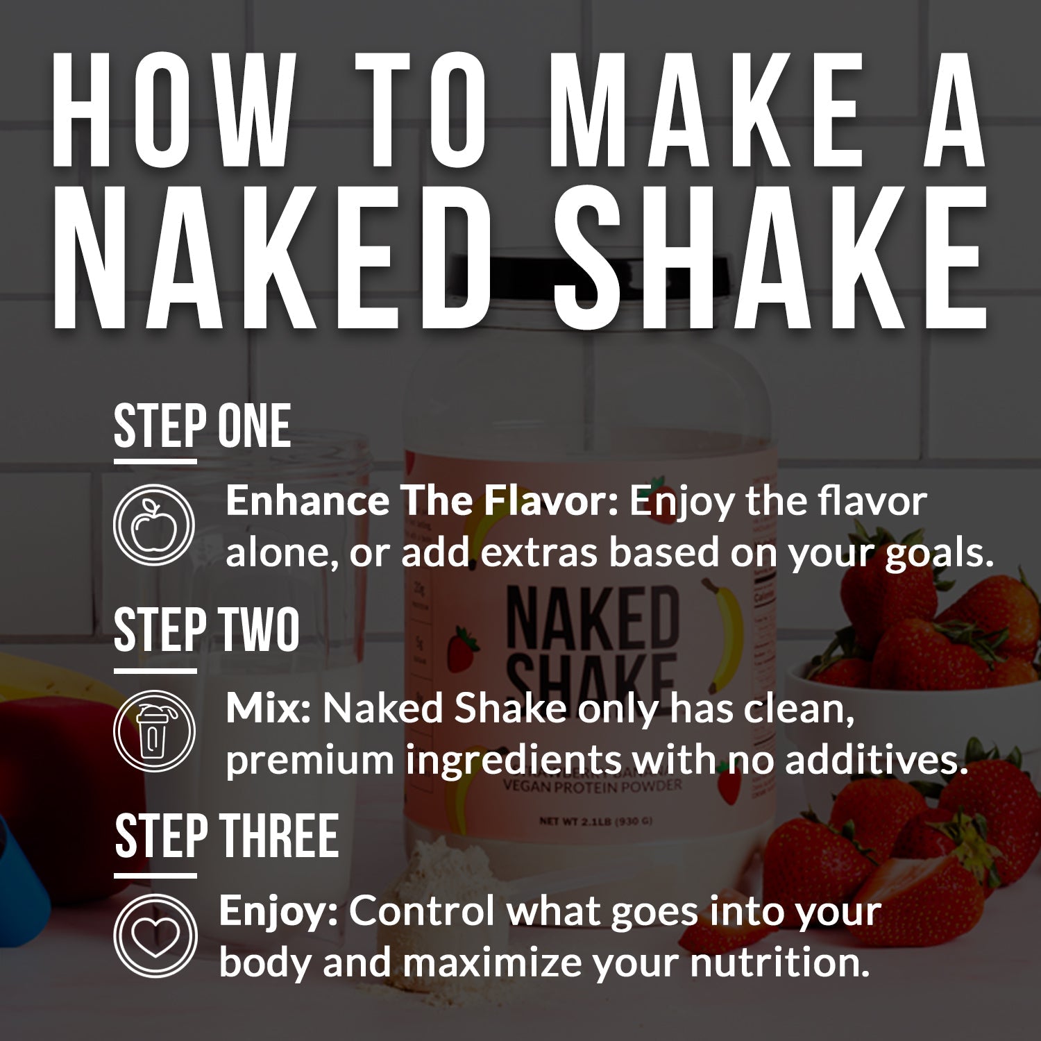 Strawberry Banana Protein Shake - Strawberry Banana | Everyday Fitness Nutrition