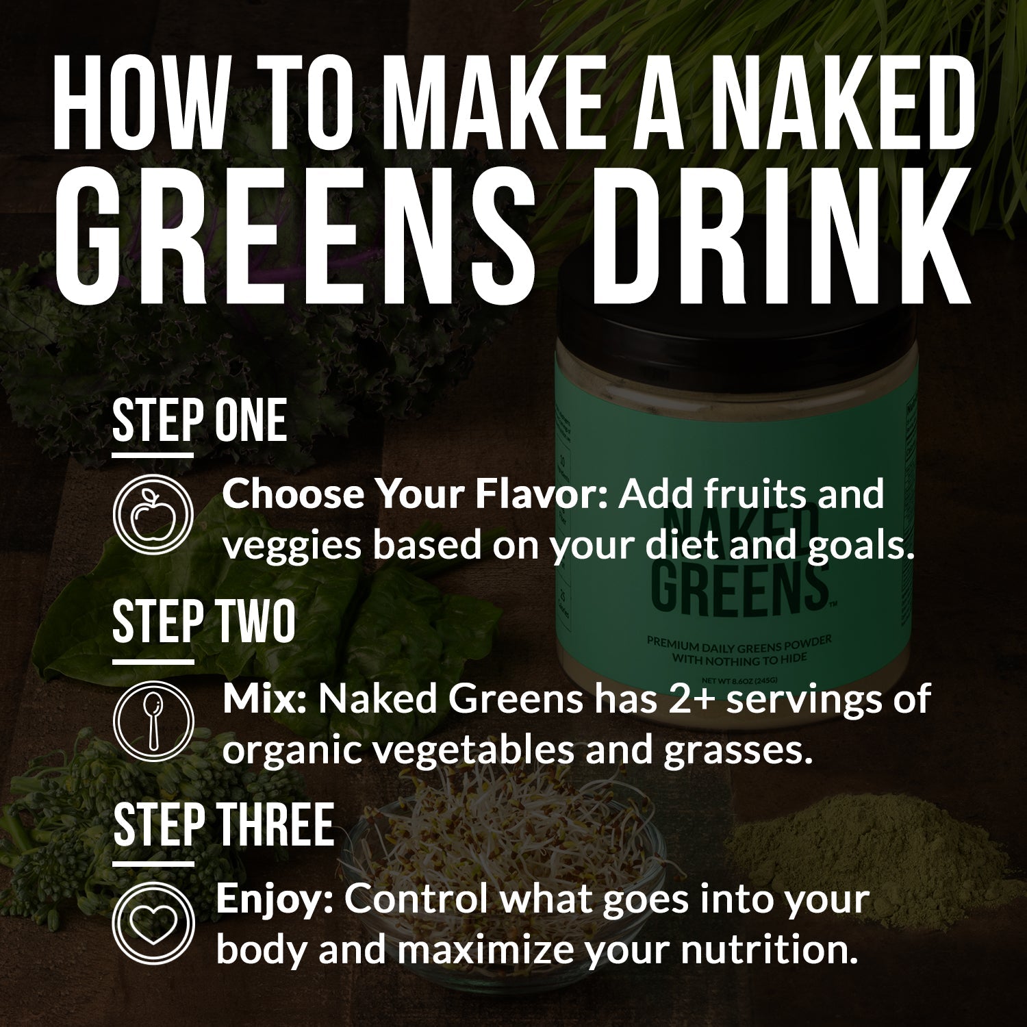 Green Superfood Powder | Minimal Ingredient Daily Fuel
