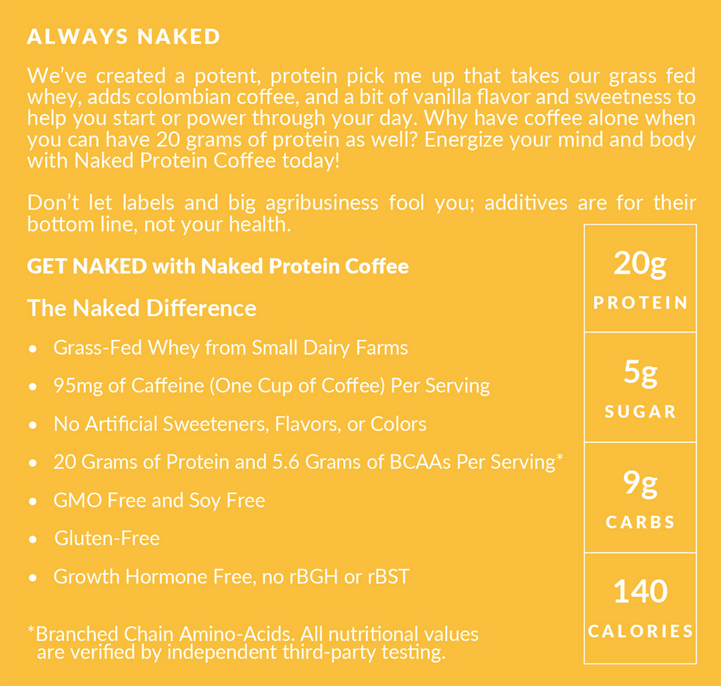 Vanilla Latte Protein Iced Coffee - Vanilla Latte | Everyday Fitness Nutrition