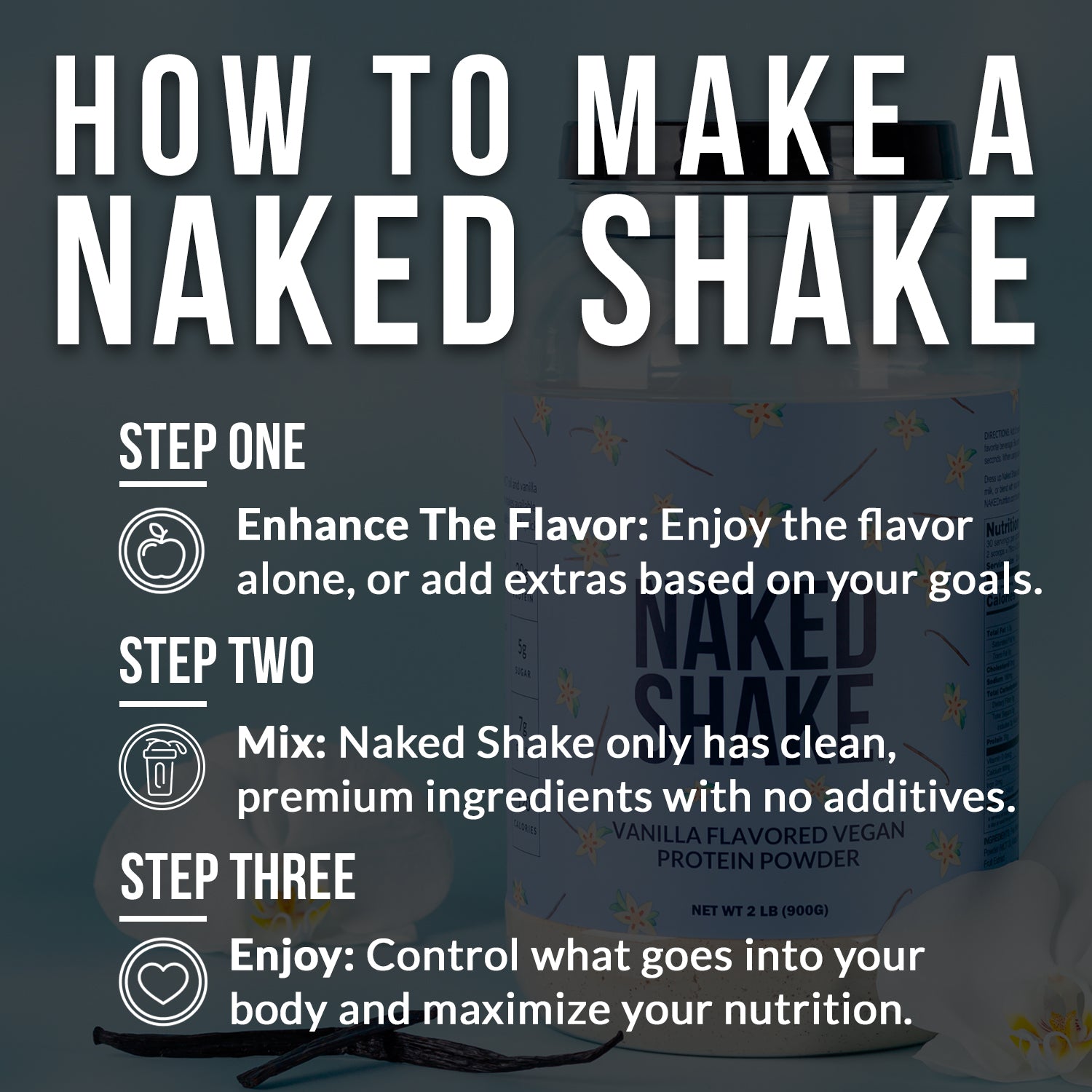 Vanilla Protein Shake - Vanilla | Everyday Fitness Nutrition