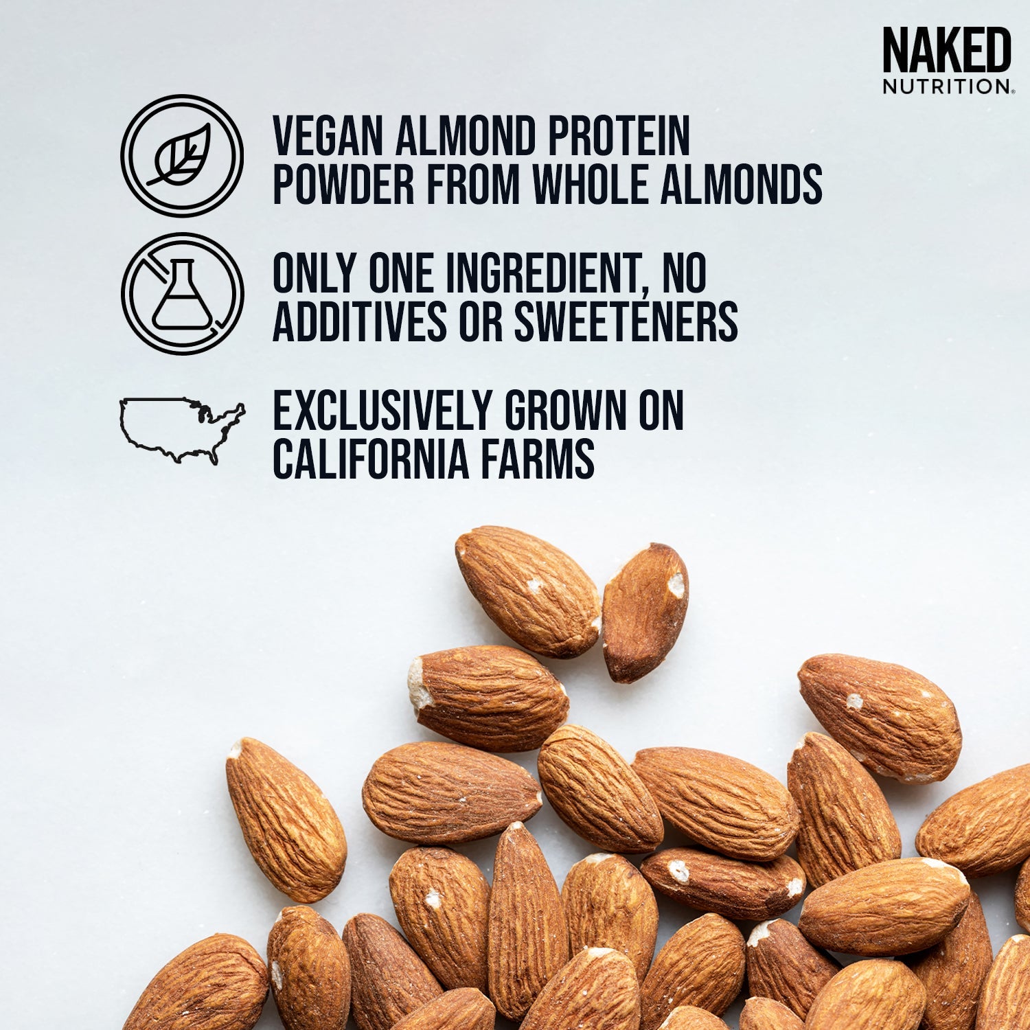 Powdered Almonds - Almond | Minimal Ingredient Daily Fuel