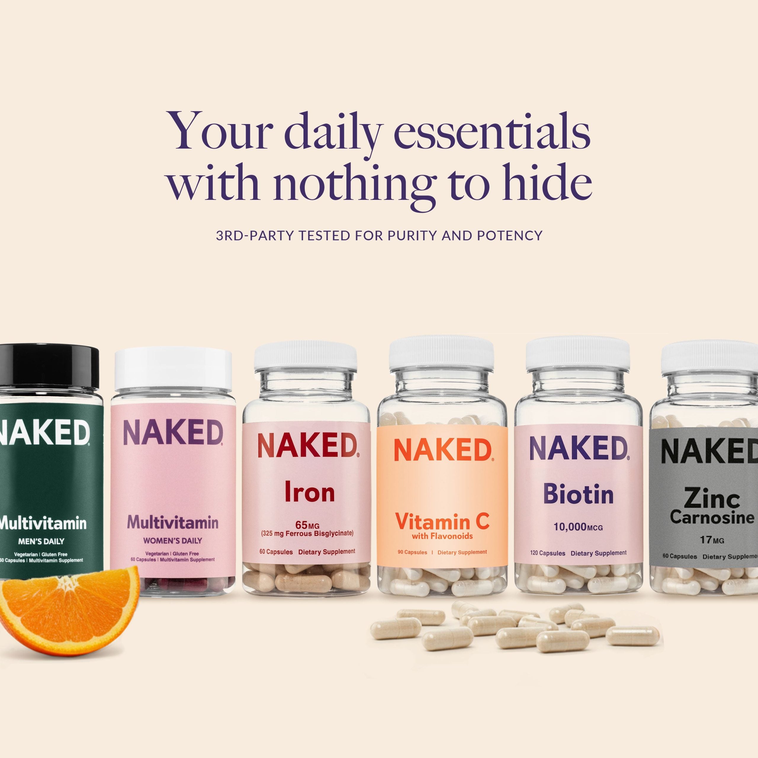 Daily Vitamin C Supplement - Vitamin C | Everyday Fitness Nutrition
